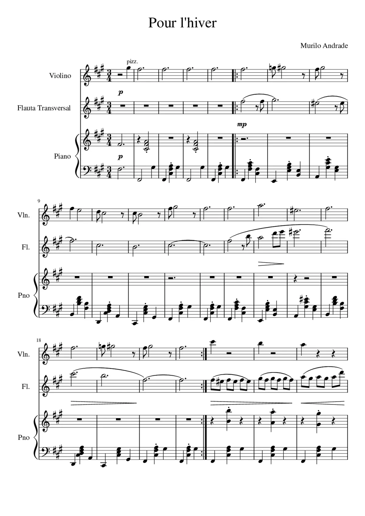 Pour l'hiver - Page 1