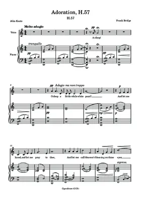 Adoration, H.57