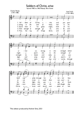 Soldiers of Christ, arise