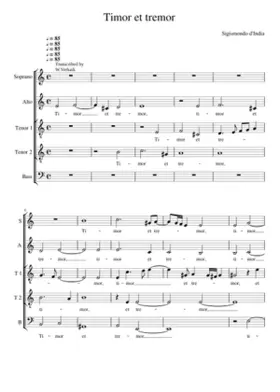Timor et tremor
