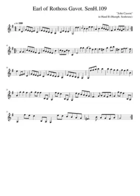 Earl of Rothoss Gavot. SenH.109