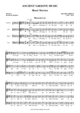 Magnificat and Nunc dimittis (Short Service)