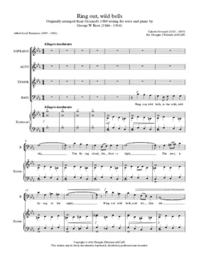 Ring out, wild bells