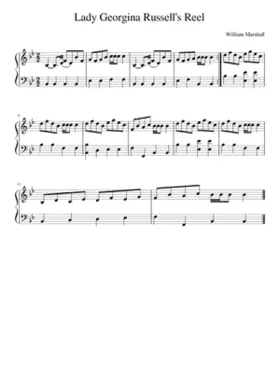 Lady Georgina Russell's Reel