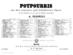 2 Potpourris aus 'Rigoletto'