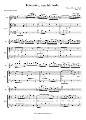 Brich dem Hungrigen dein Brot BWV 39