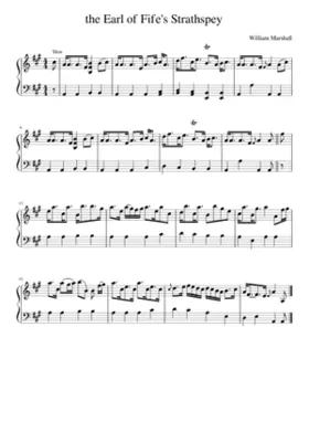 the Earl of Fife's Strathspey