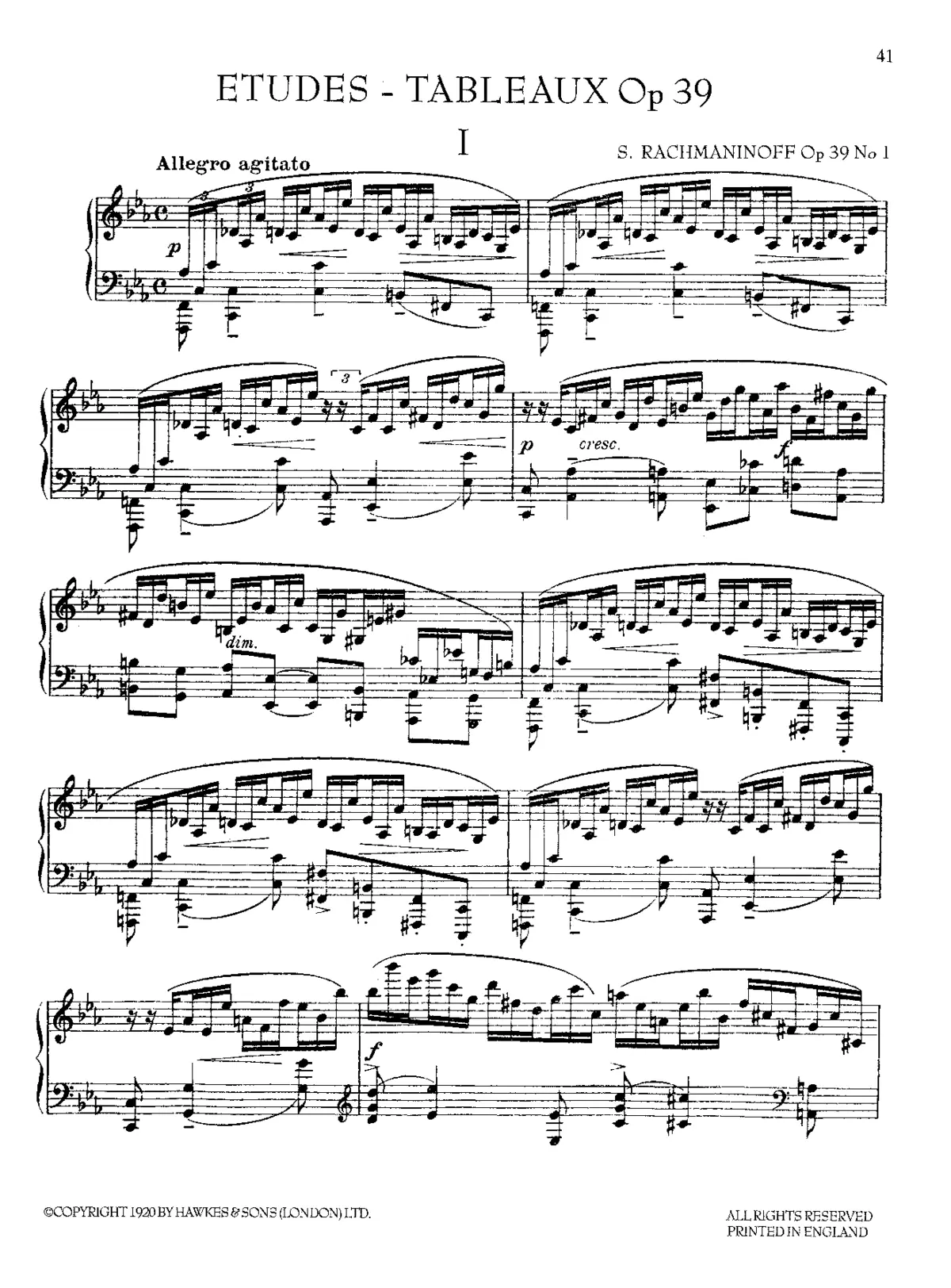 Etudes-tableaux - Page 1