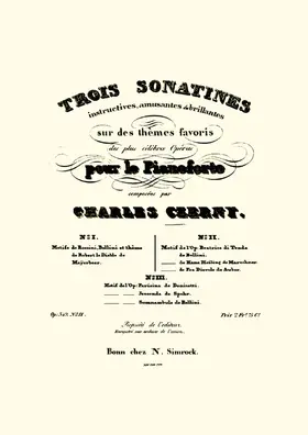 3 Sonatines instructives