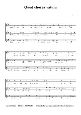 Quod chorus vatum