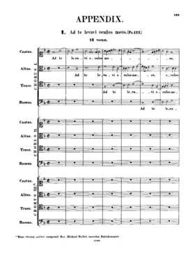 Ad te levavi oculos meos