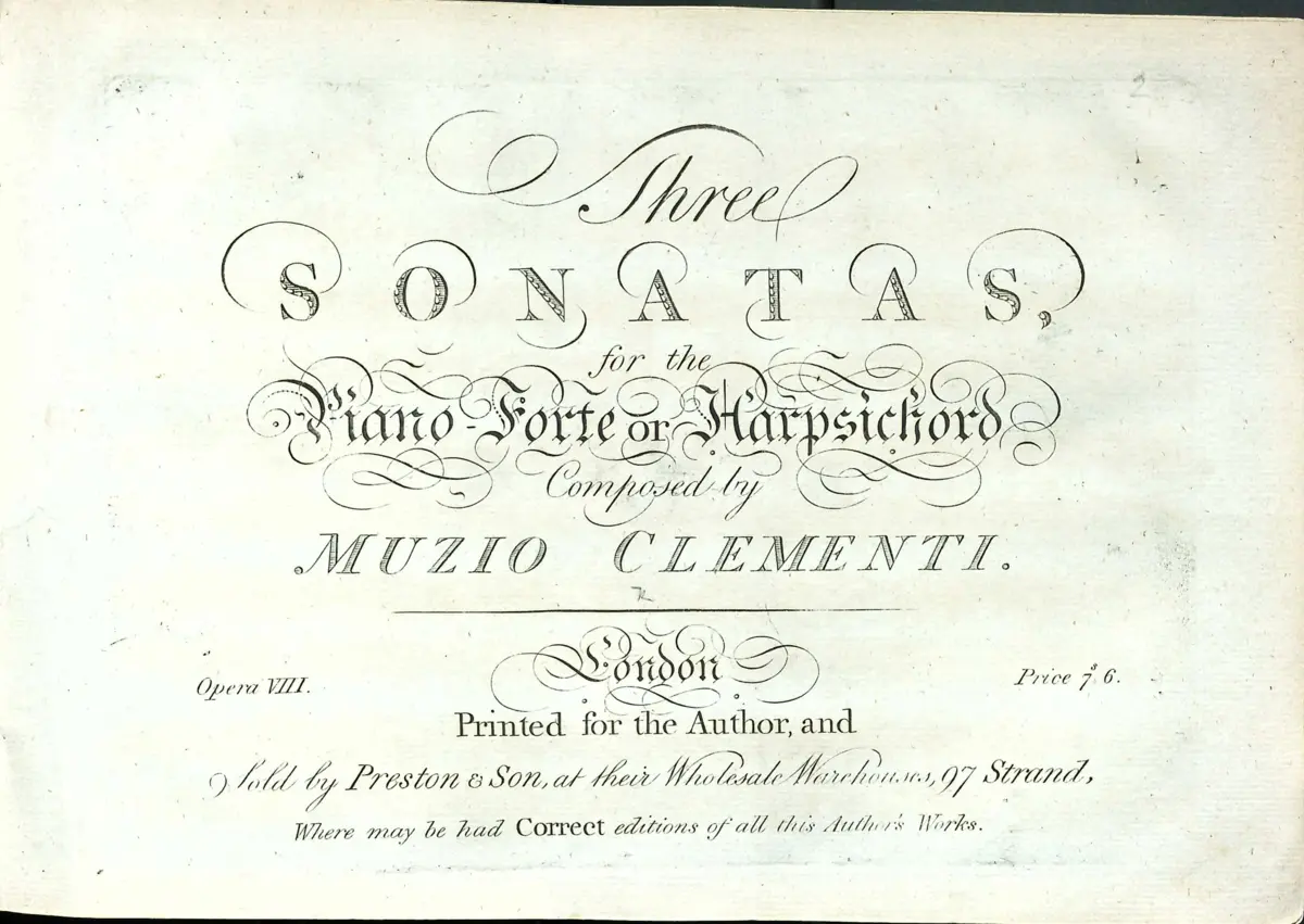 Three Piano Sonatas - Page 1