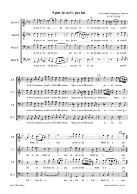 Aperite mihi portas