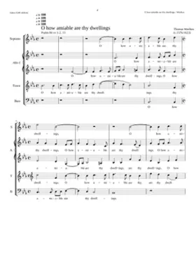 O How Amiable Are Thy Dwellings