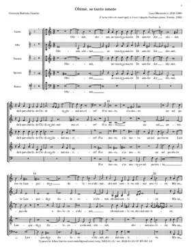 Ohime, se tanto amate