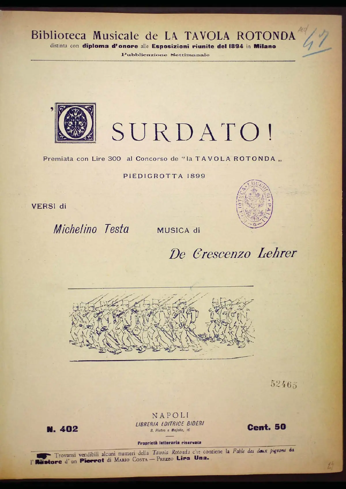 'O surdato! - Page 1