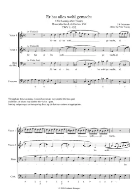 Er hat alles wohl gemacht