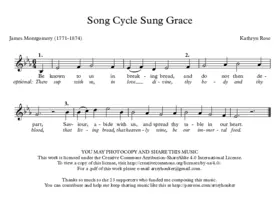 Song Cycle Sung Grace