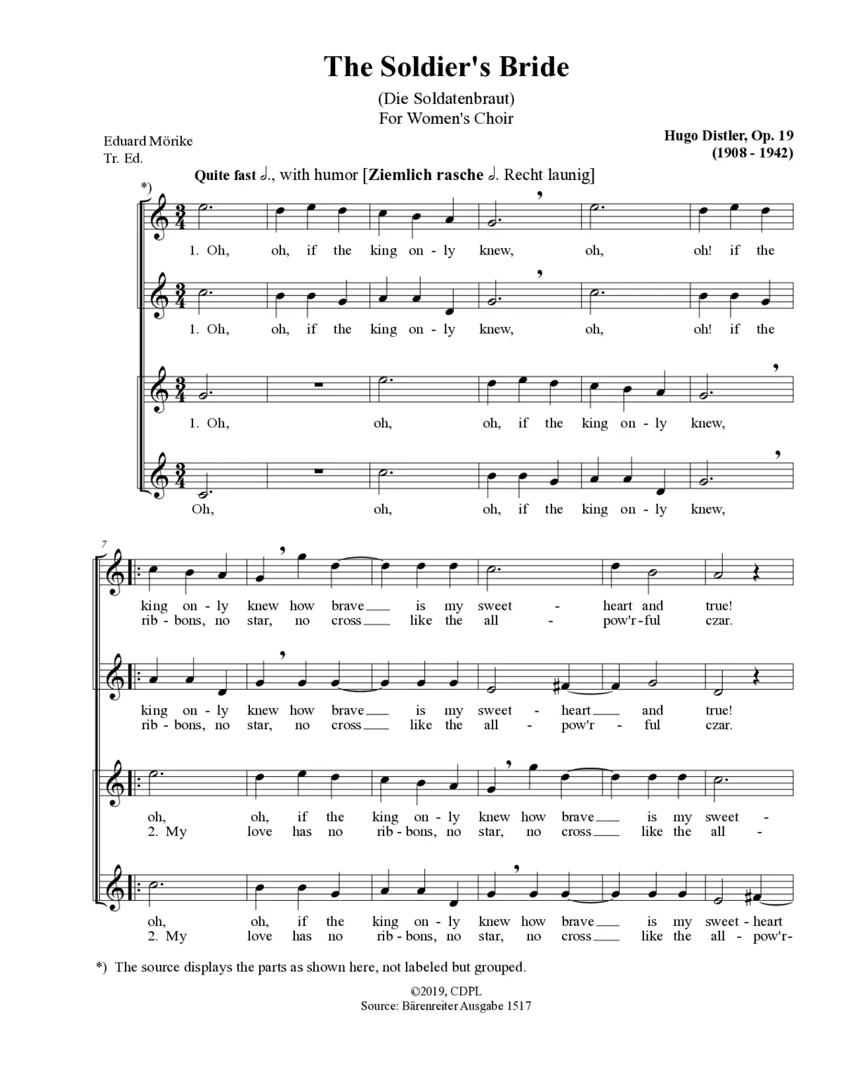 Die Soldatenbraut - Page 1
