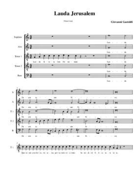 Lauda Jerusalem octavi toni