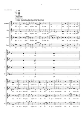 Ecce quomodo moritur justus