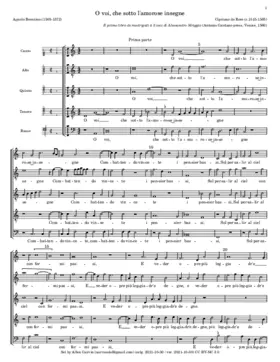 O voi che sotto l'amorose insegne