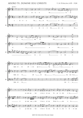 Adoro te Domine Iesu Christe