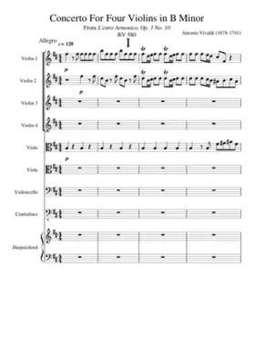 Concerto in B minor RV 580