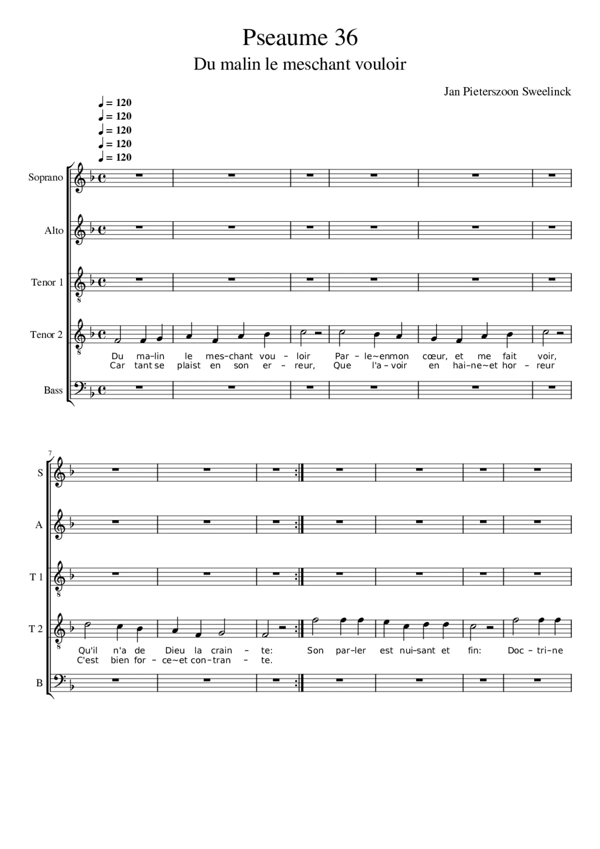 Pseaume 36 - Page 1