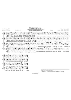 Pardoning Love - William Walker