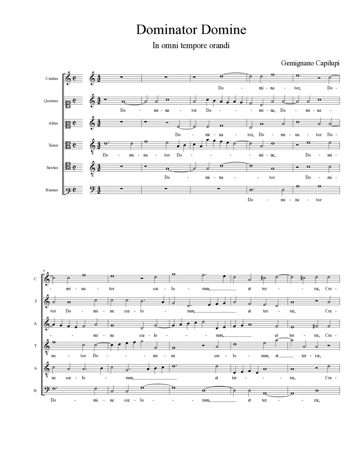 Dominator Domine - Page 1