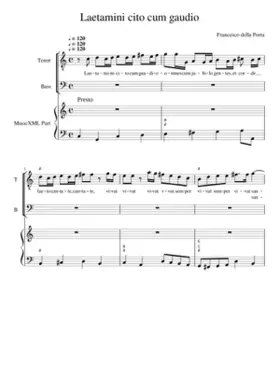Laetamini cito cum gaudio