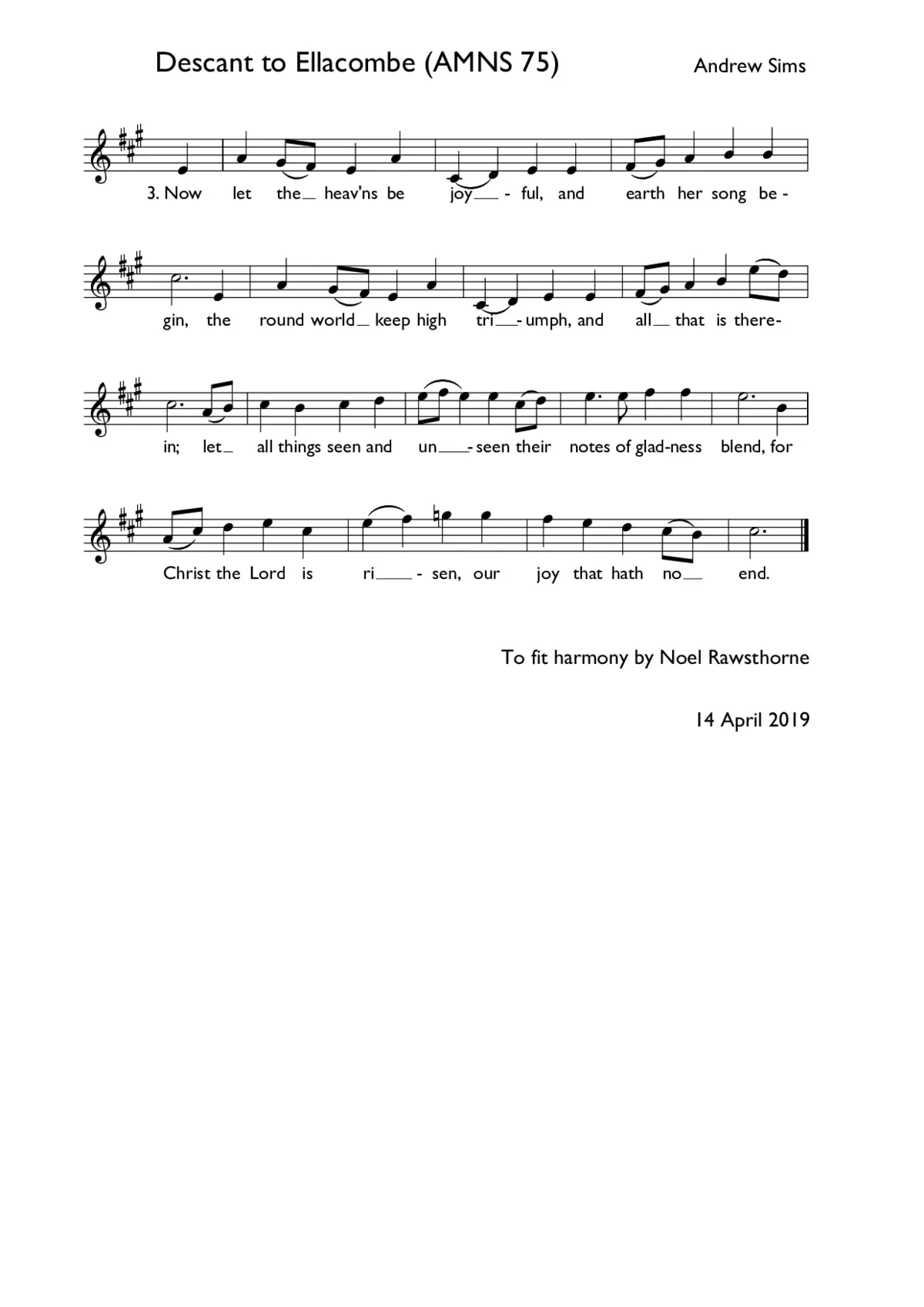 Ellacombe - Page 1