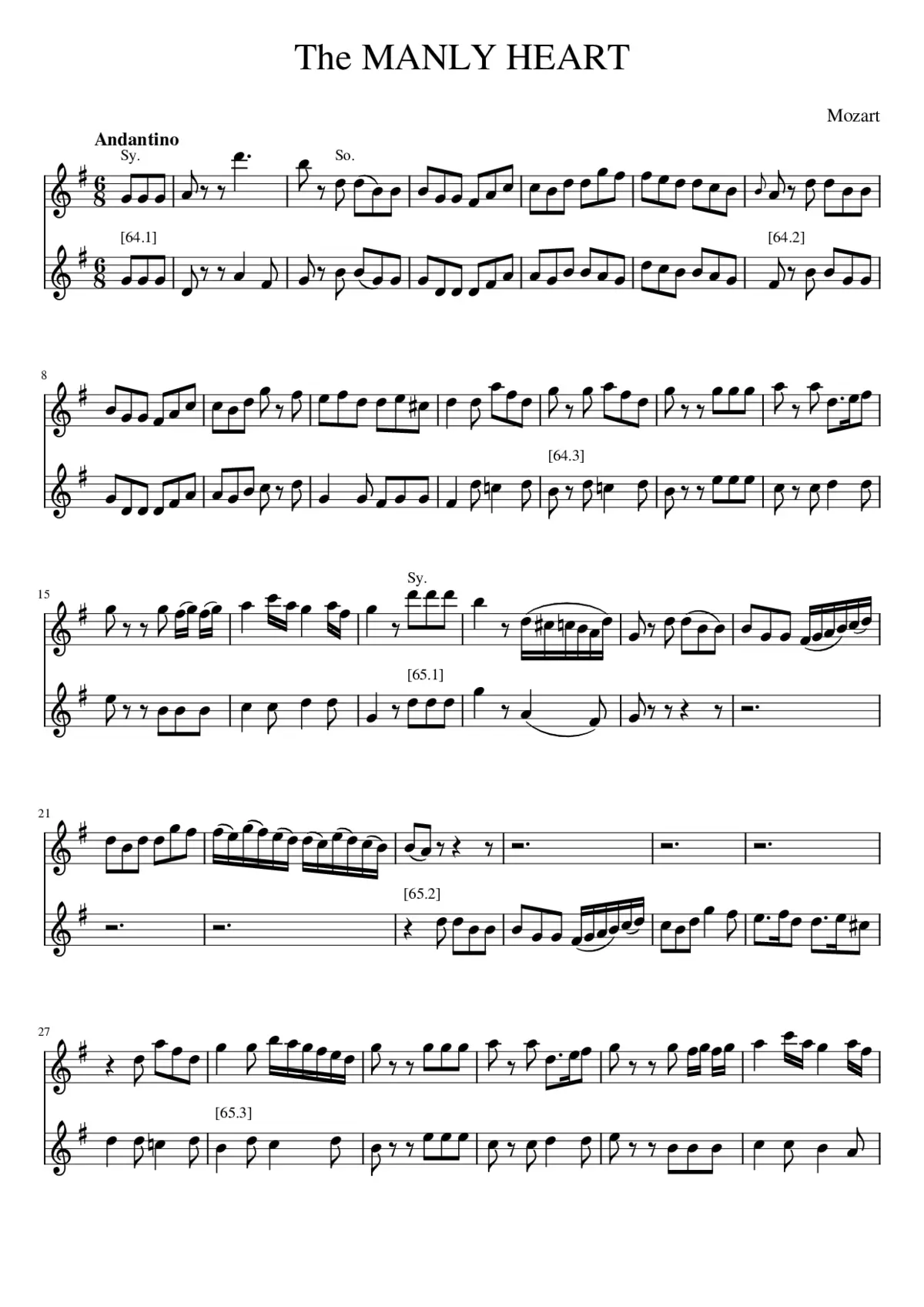 the MANLY HEART - Page 1