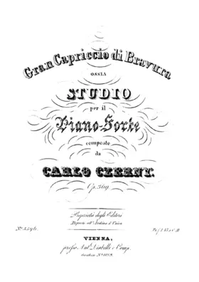 Gran capriccio di bravura ossia studio, Op.369