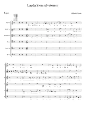 Lauda Sion salvatorem