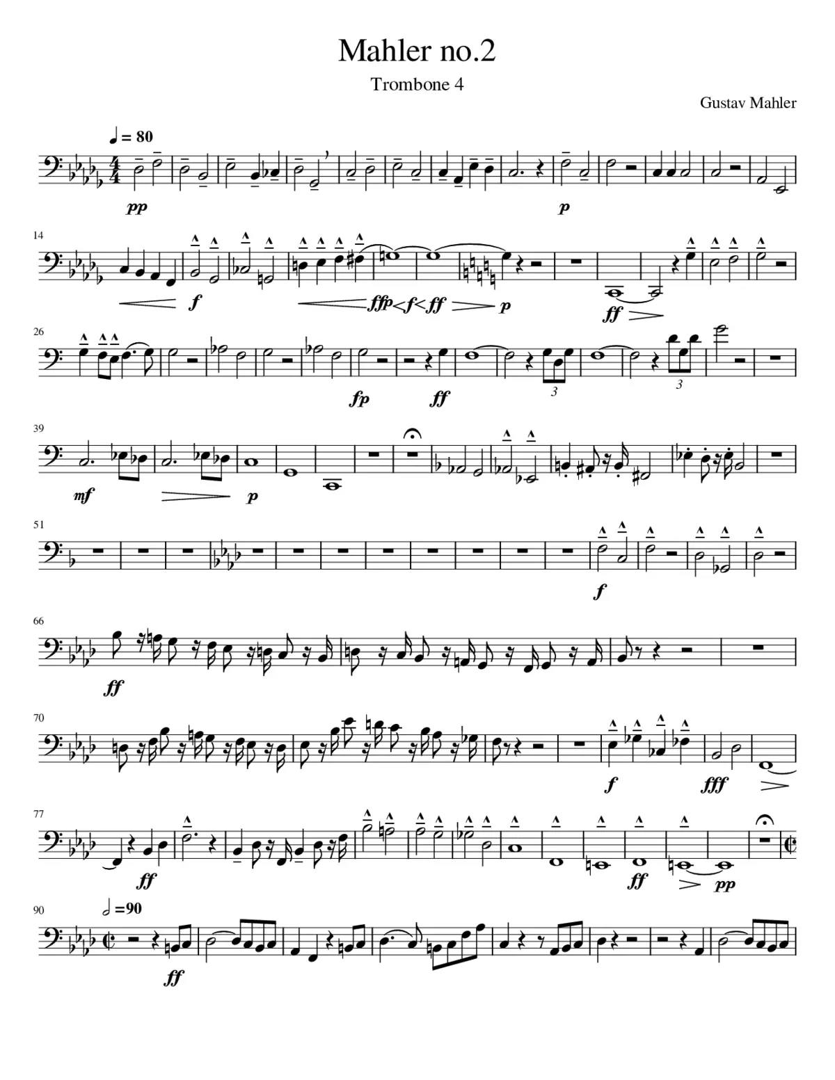 Symphony No.2 - Page 1