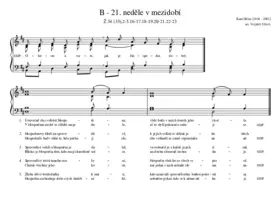 B - 21. neděle v mezidobí