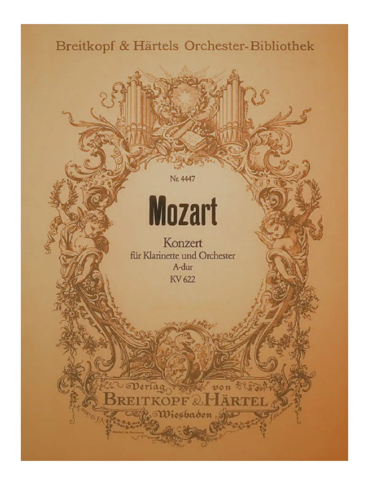 Clarinet Concerto in A major K.622 - Page 1