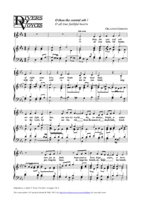 O Thou the central orb