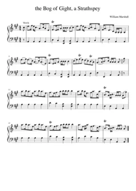 the Bog of Gight a Strathspey