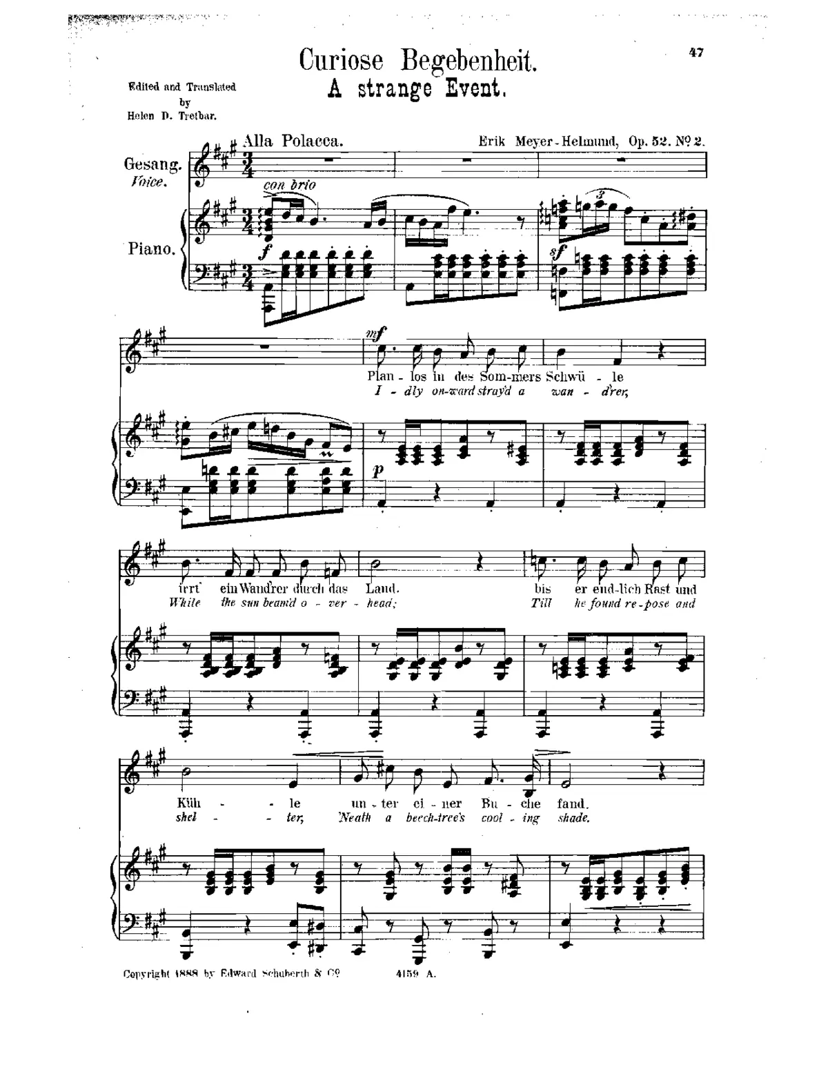 Drei Lieder - Page 1