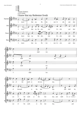 I know that my Redeemer liveth