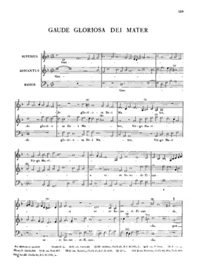 Gaude gloriosa Dei Mater