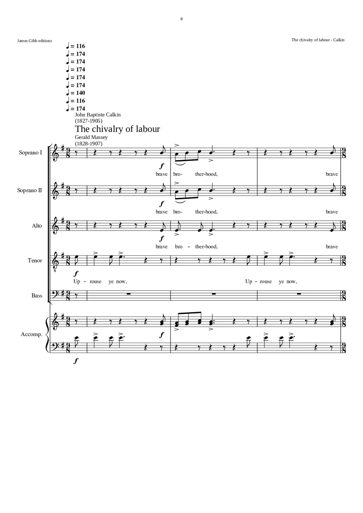 The chivalry of labour - Page 1