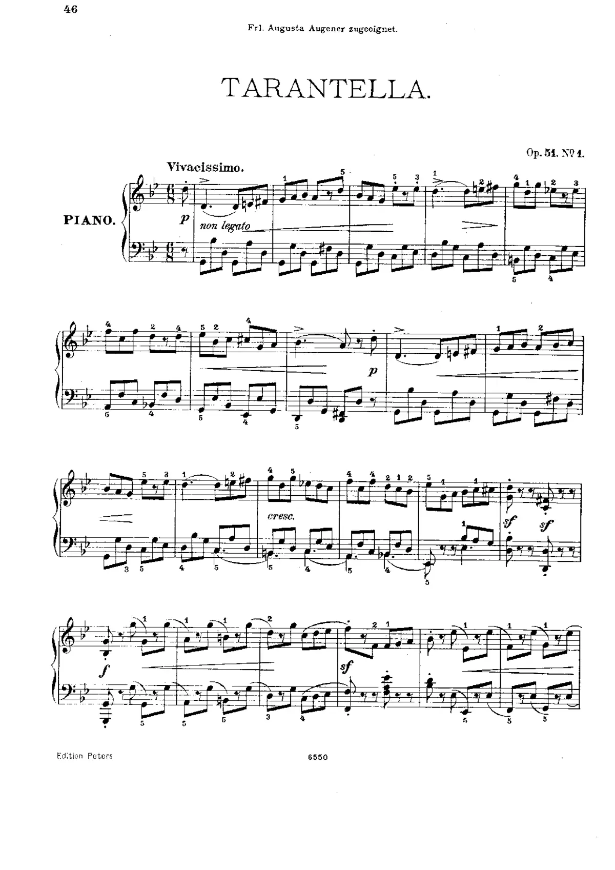 2 Piano Pieces, Op.51 - Page 1