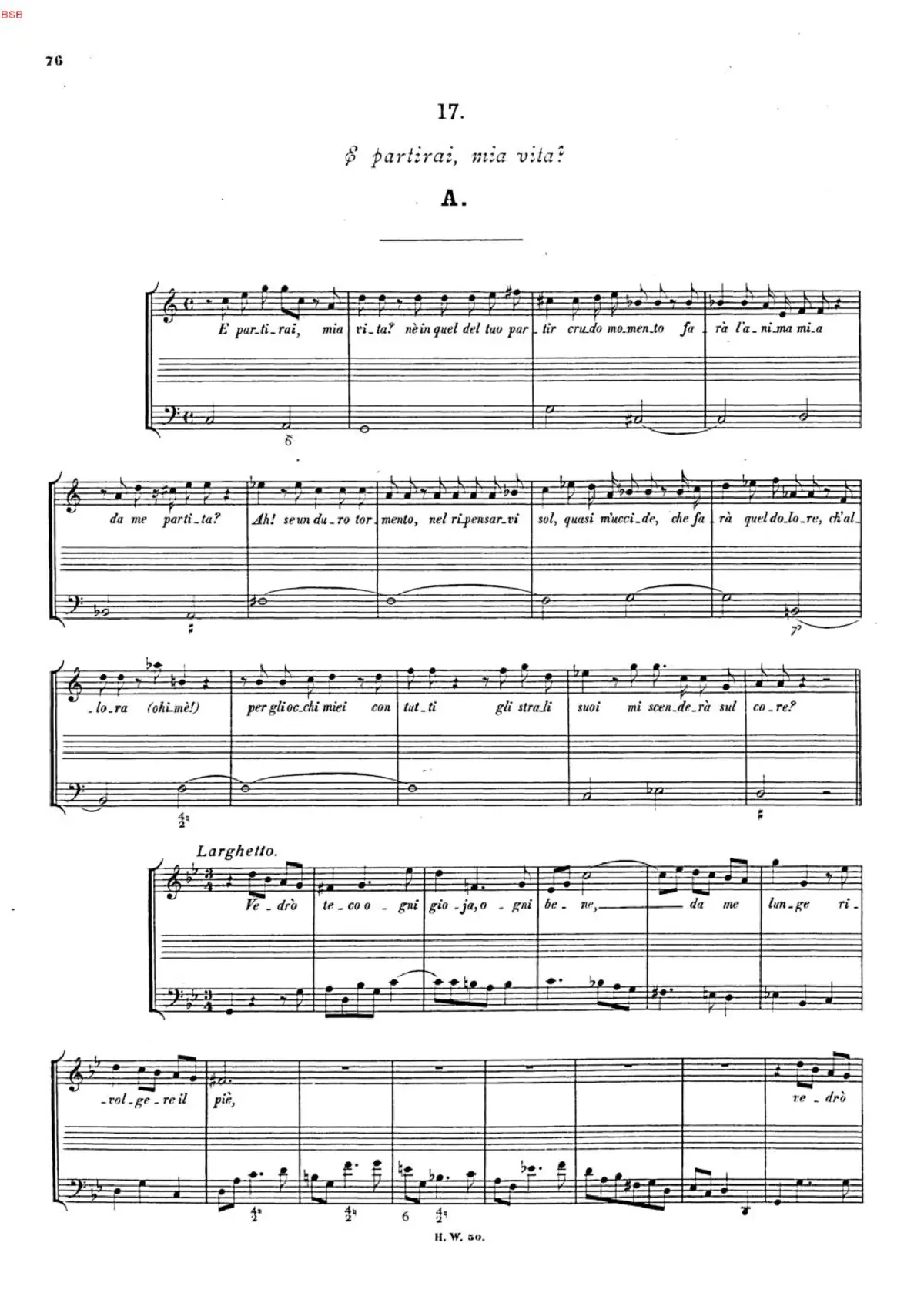 E partirai, mia vita? - Page 1