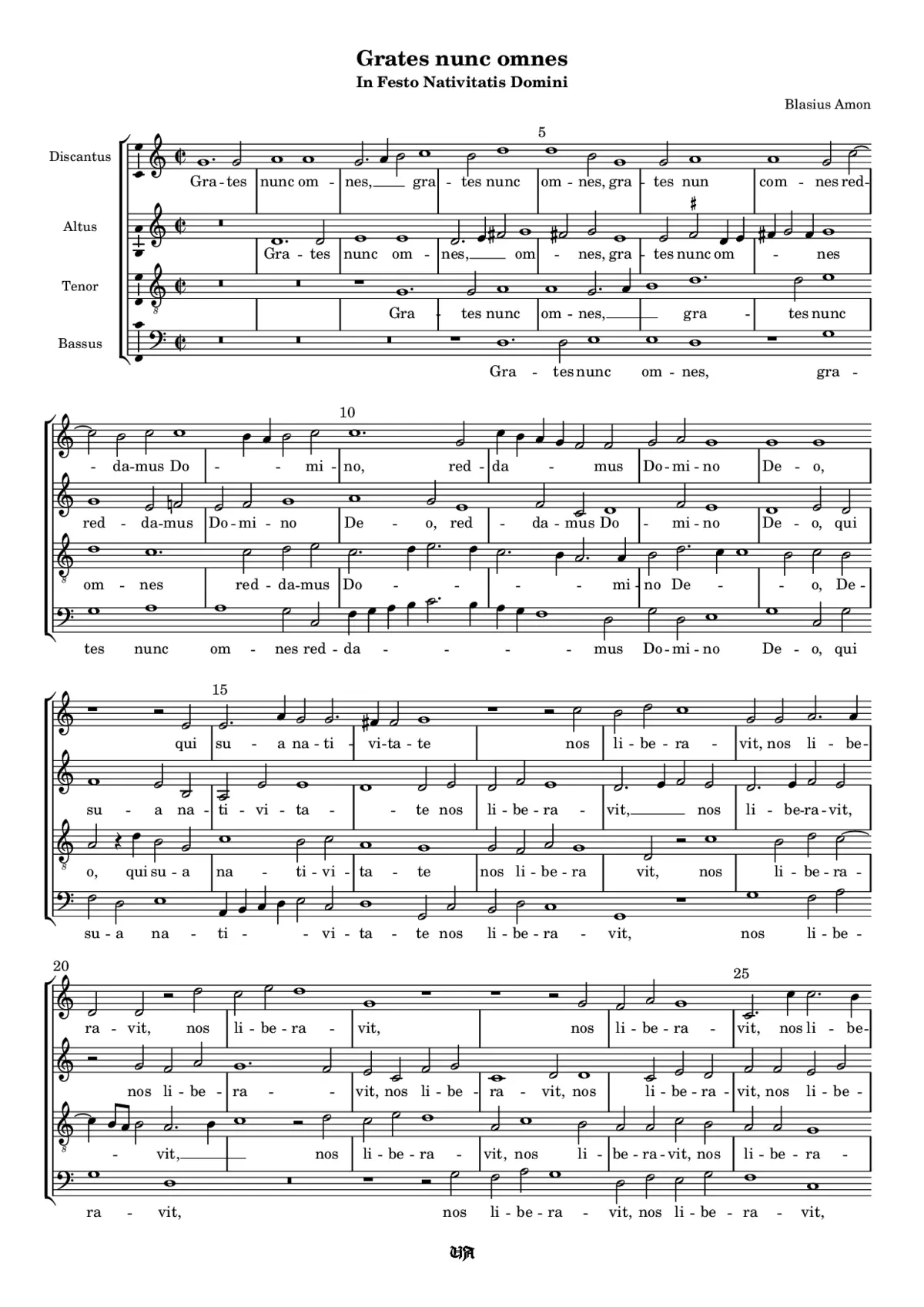 Grates nunc omnes - Page 1