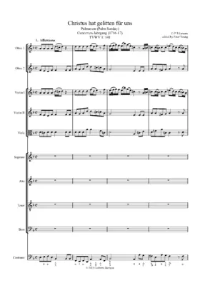 Christus hat gelitten für uns