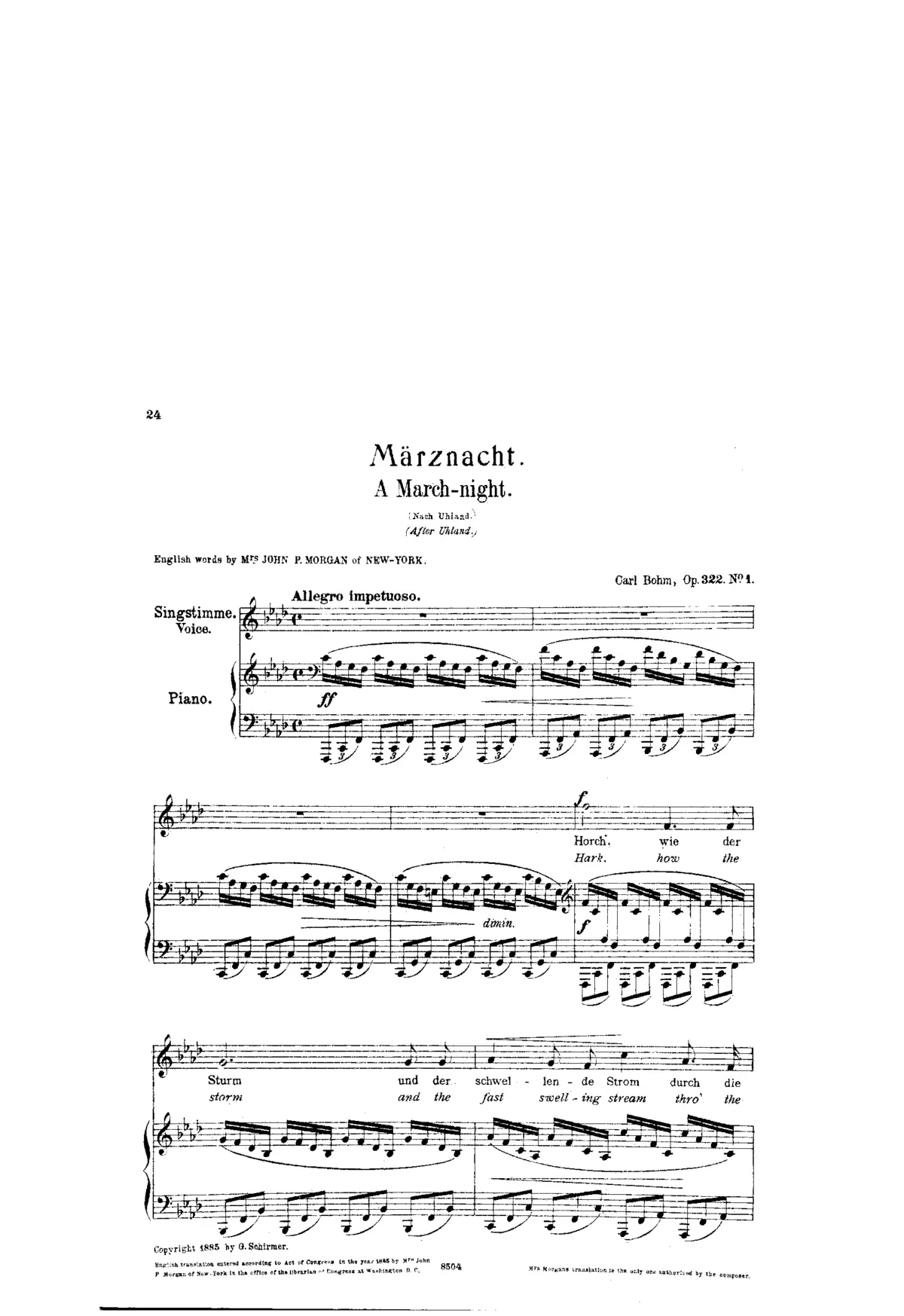 2 Lieder, Op.322 - Page 1